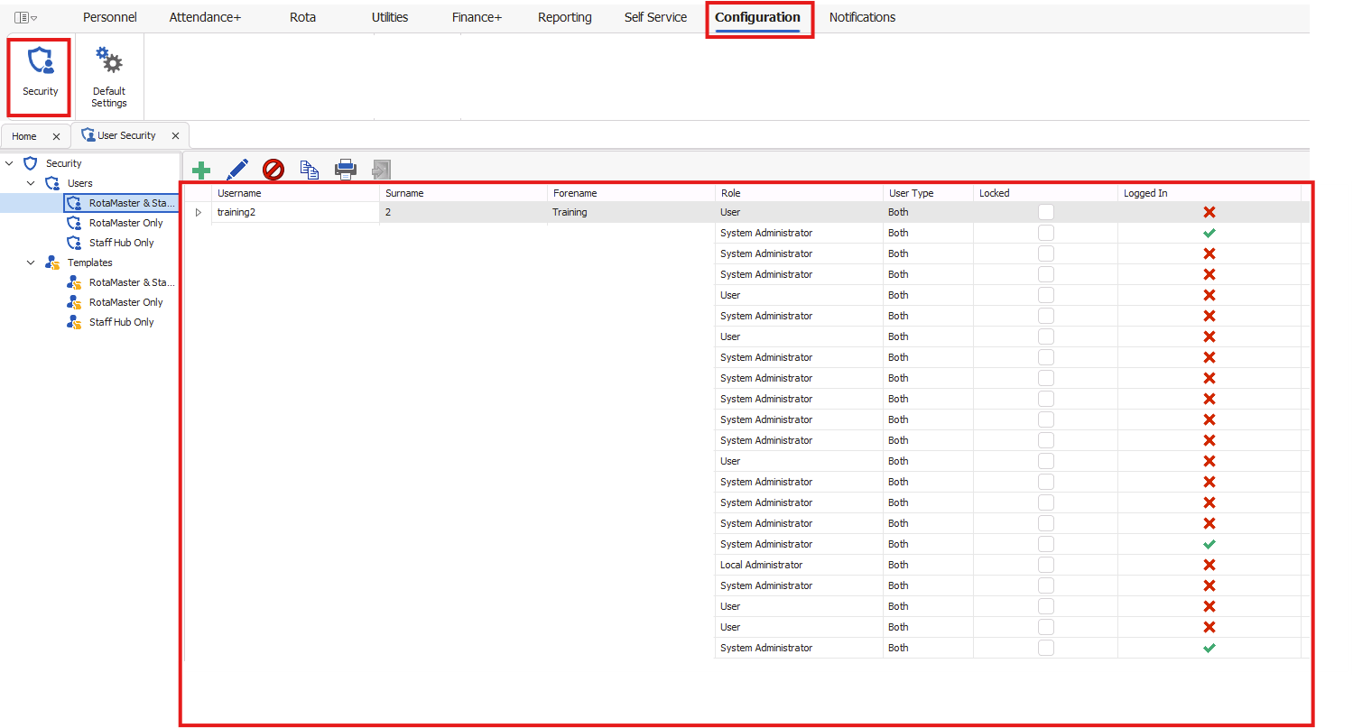Setting Administrator Rights And Adding New Profiles